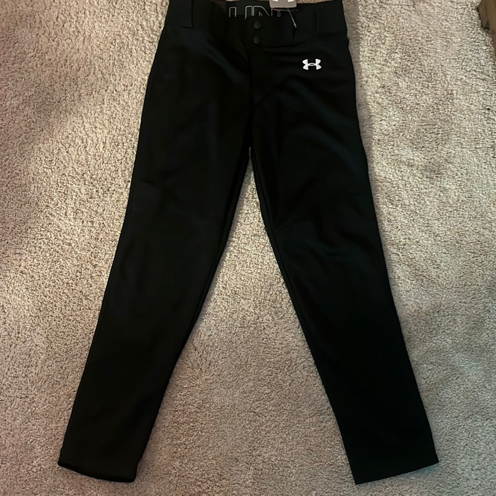 Boys medium baseball pants under armor